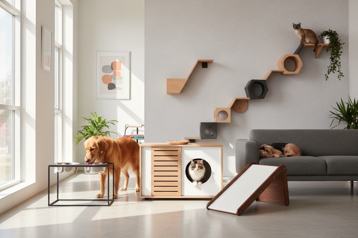 Home-Integrated Pet Furniture