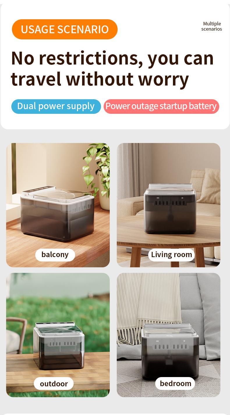 Wireless Stainless Steel Pet Water Fountain