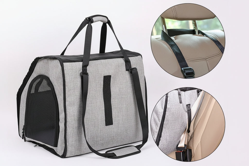 Foldable Waterproof Car Pet Seat