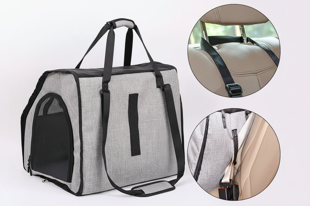Foldable Waterproof Car Pet Seat