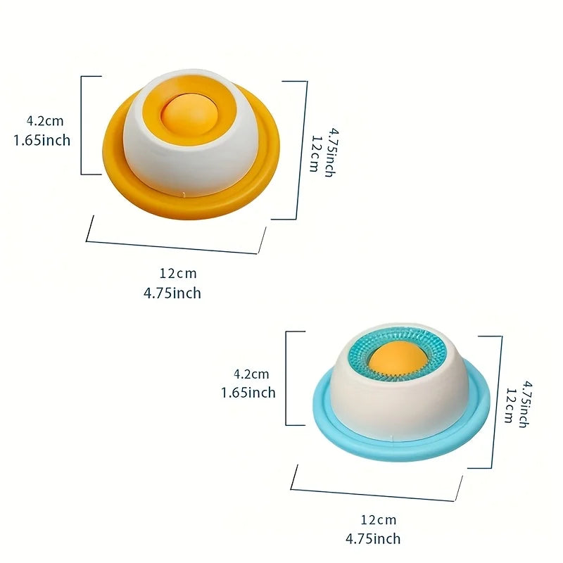 Dog Lick Toy Slow Feeder — Calming Enrichment Treat Dispenser for Training & Crate Time
