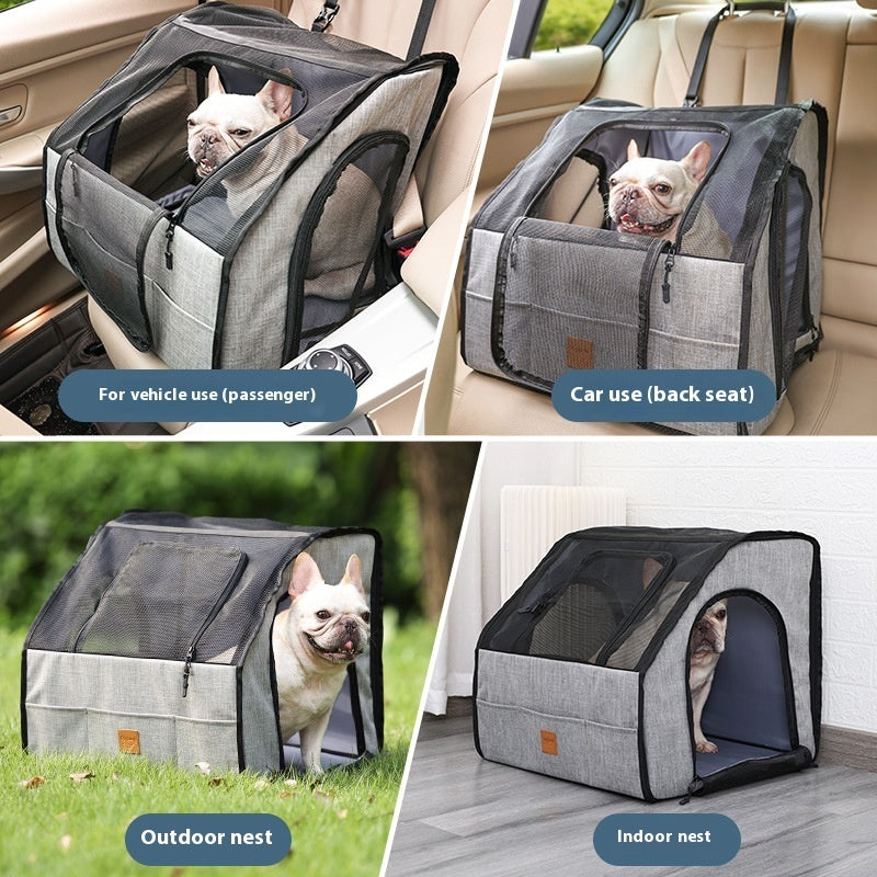 Foldable Waterproof Car Pet Seat