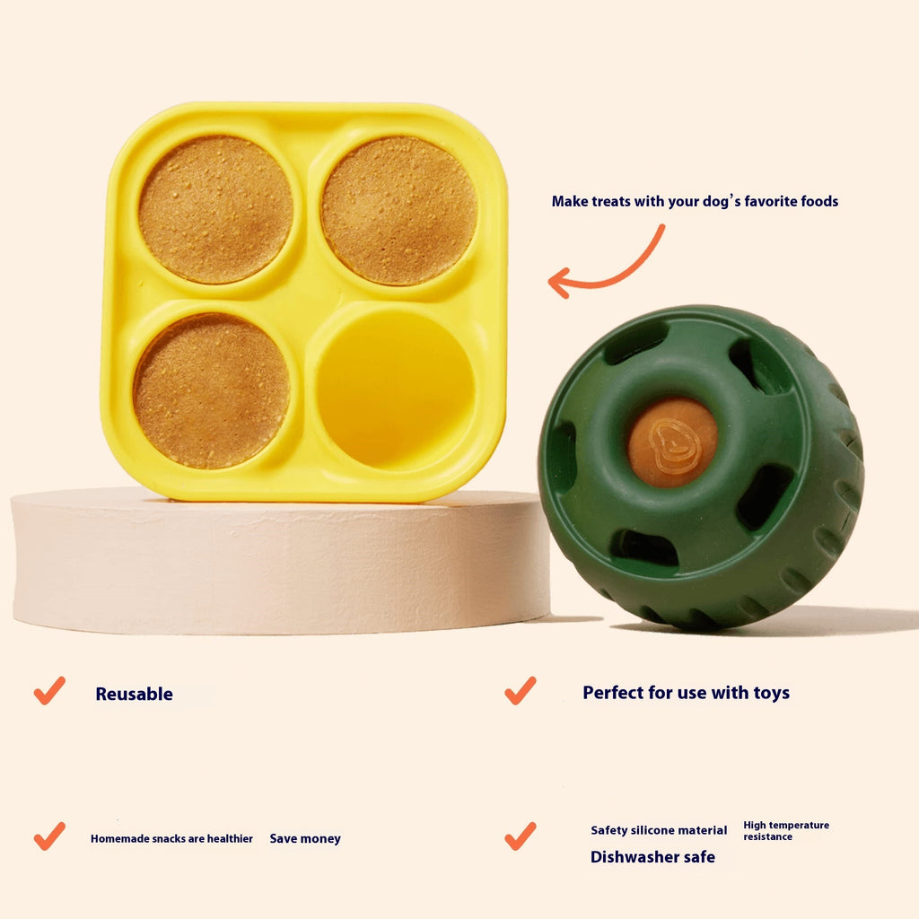 Silicone Slow Feeder Ball (Anti-Gulping Design)