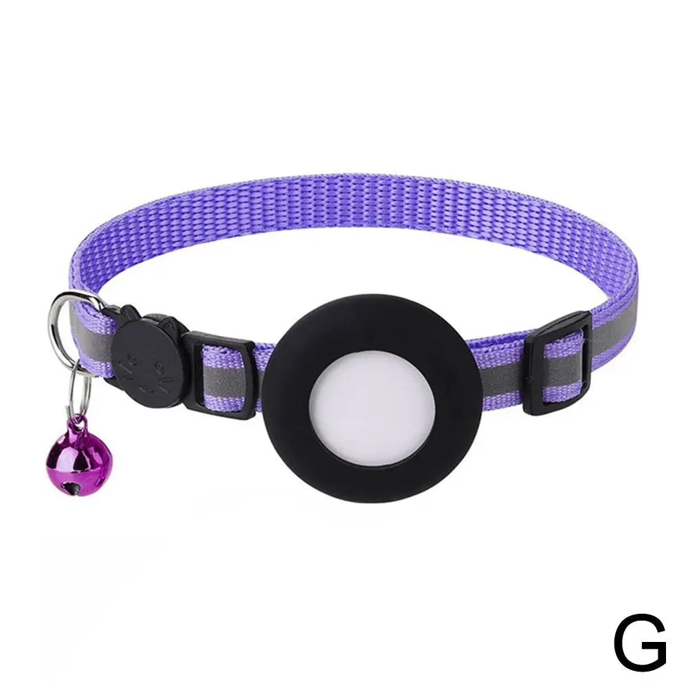 Reflective Cat Collar with Airtag Case — Anti‑Lost Safety for Curious Cats