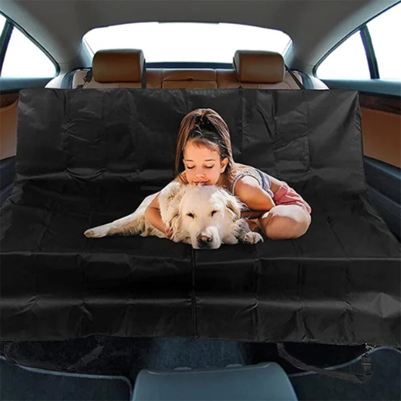 Waterproof 600D Oxford Dog Car Seat Cover — Full‑Coverage Car Protection for Pet Travel