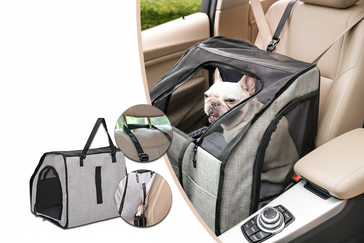 Foldable Waterproof Car Pet Seat