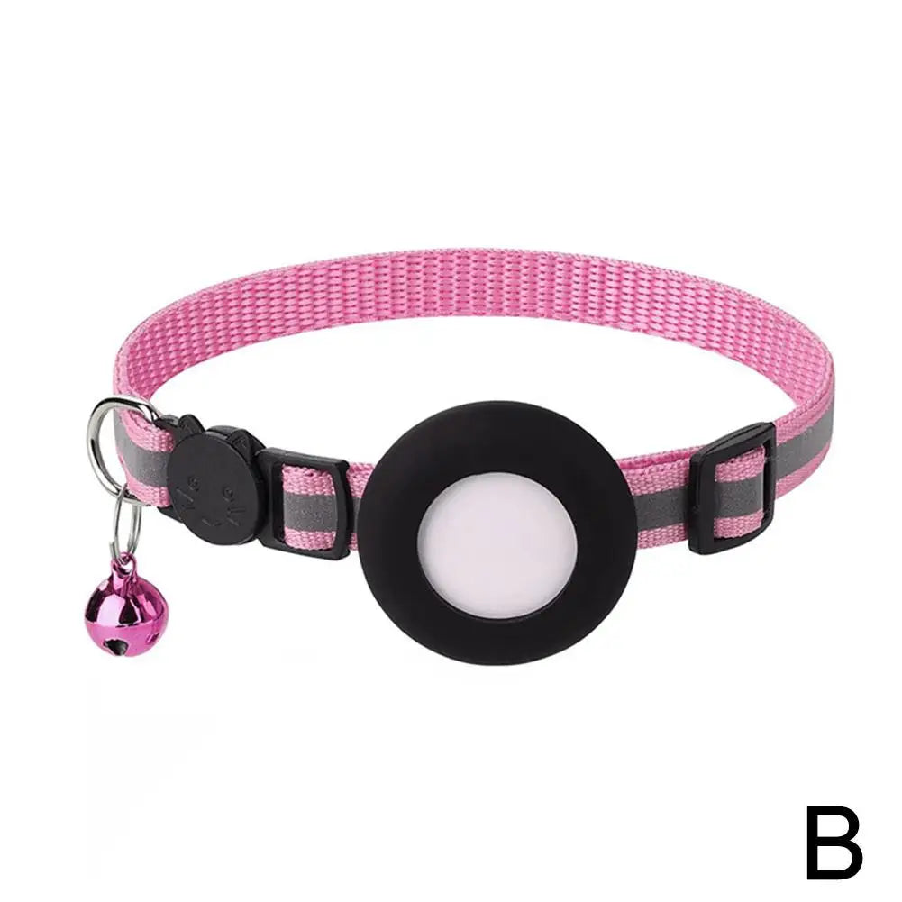 Reflective Cat Collar with Airtag Case — Anti‑Lost Safety for Curious Cats