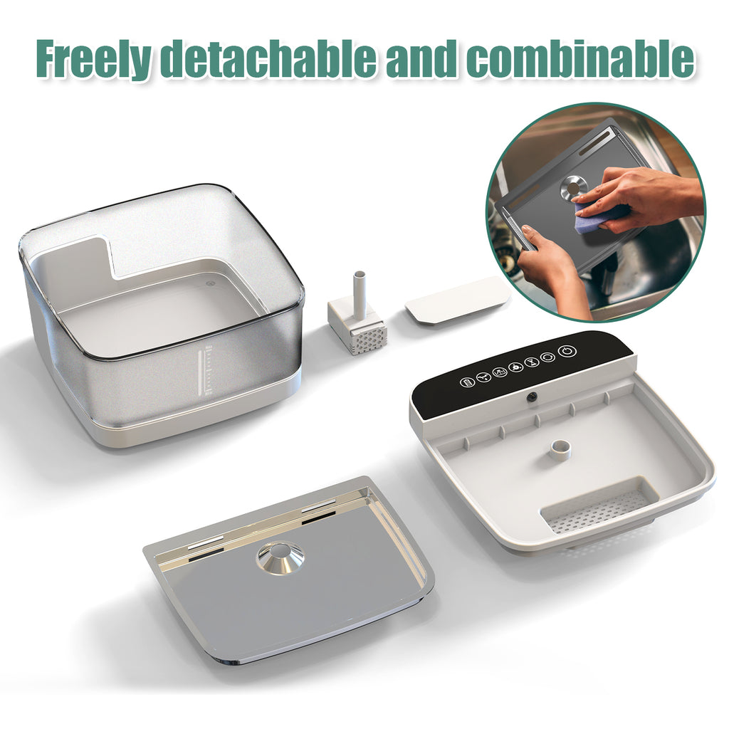 Smart Automatic Pet Water Fountain (Wireless Sensor + UV Light, 3.5L)