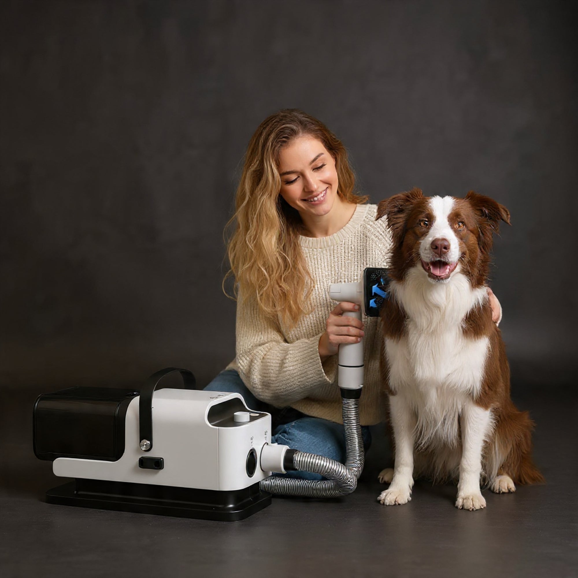 All-in-One Dog Grooming Vacuum, Dryer & Clipper Kit