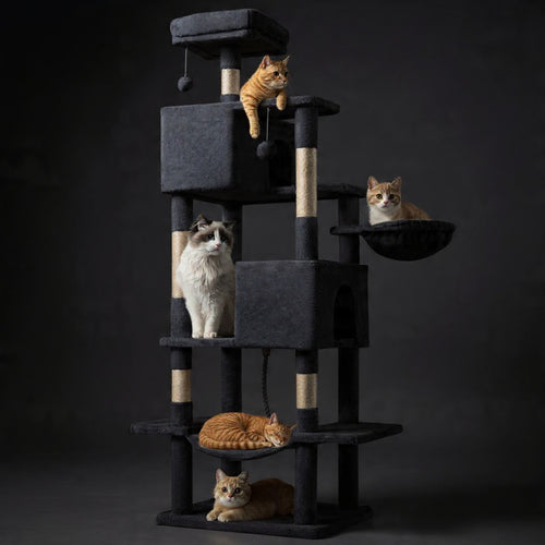 66 Inch Cat Tree Tower