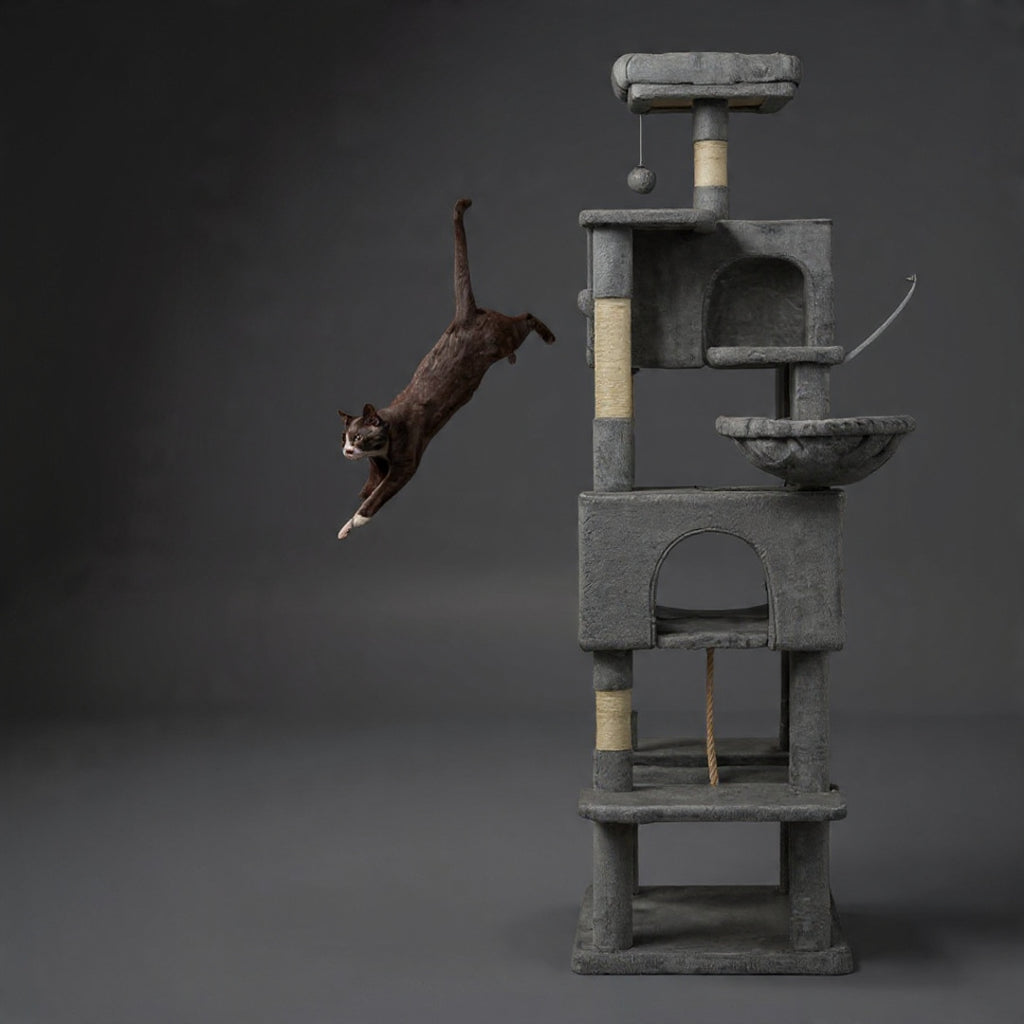 66 Inch Cat Tree Tower