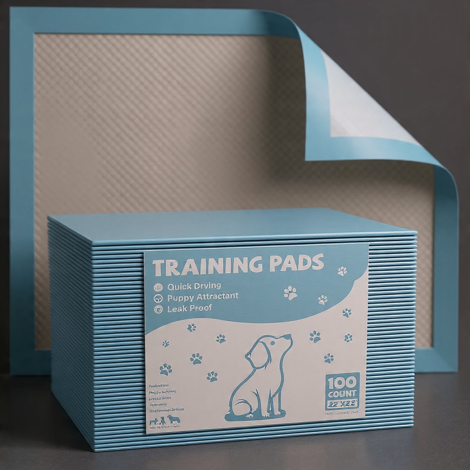 QuickDry Leakproof Puppy Training Pads