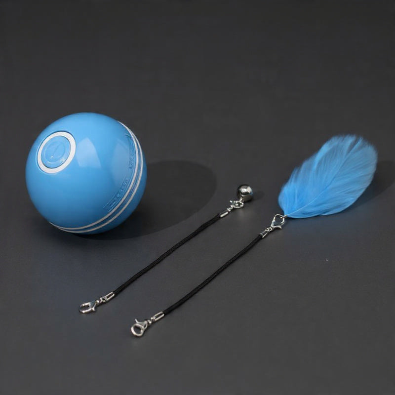 LED Laser Rolling Cat Toy Ball