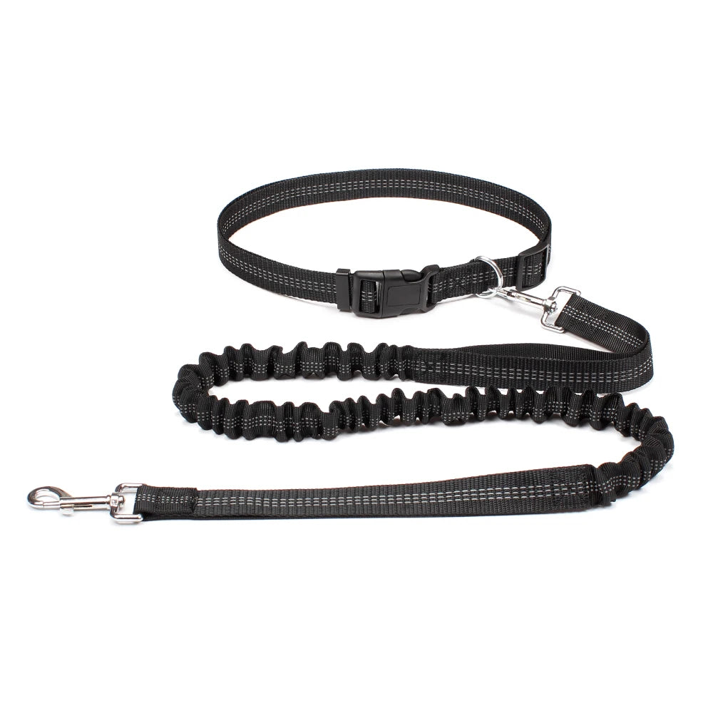 Hand Free Dog Leash for Pet Walking Running Jogging Adjustable Dog leash Waist Belt Chest Strap Traction Rope Dog Accessories
